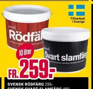 ÖoB SVENSK RÖDFÄRG erbjuda