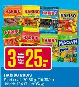 ÖoB HARIBO GODIS erbjuda