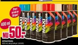 ÖoB SPRAYFÄRG erbjuda