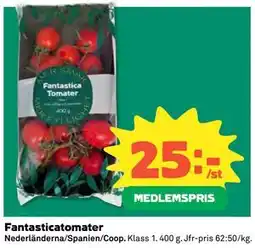 Coop Daglivs Fantasticatomater, Medlemspris erbjuda
