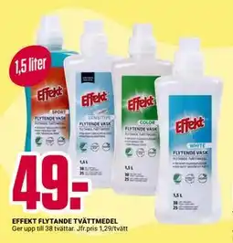 ÖoB EFFEKT FLYTANDE TVÄTTMEDEL erbjuda