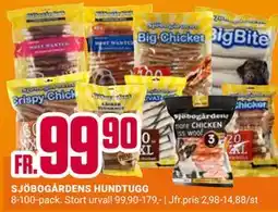 ÖoB SJÖBOGÅRDENS HUNDTUGG erbjuda