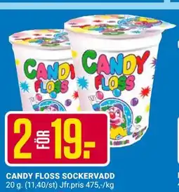 ÖoB CANDY FLOSS SOCKERVADD erbjuda