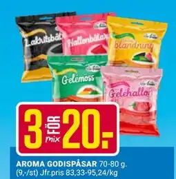 ÖoB AROMA GODISPÅSAR erbjuda