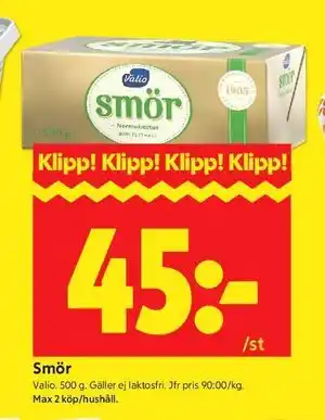 ICA Kvantum Smör erbjuda