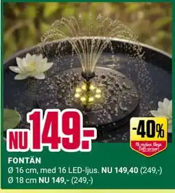 ÖoB FONTÄN erbjuda