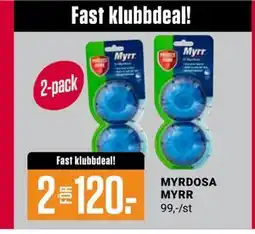 ÖoB MYRDOSA MYRR, Medlemspris erbjuda