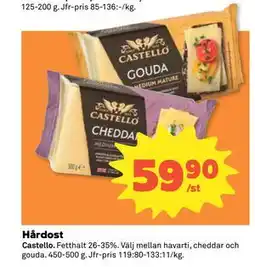Coop Daglivs Hårdost erbjuda