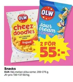 Coop Daglivs Snacks erbjuda