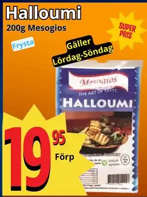 Supergrossen Halloumi erbjuda