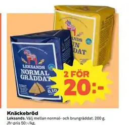 Coop Daglivs Knäckebröd erbjuda