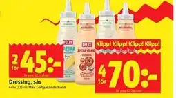 ICA Kvantum Dressing, sås erbjuda