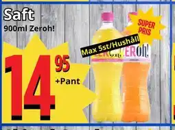 Supergrossen Saft erbjuda