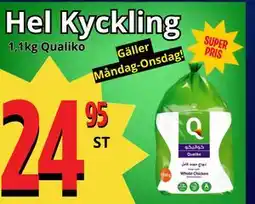 Supergrossen Hel Kyckling erbjuda