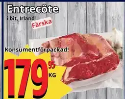 Supergrossen Entrecôte erbjuda