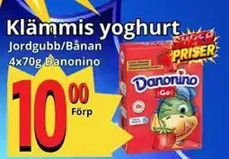Supergrossen Klämmis yoghurt erbjuda