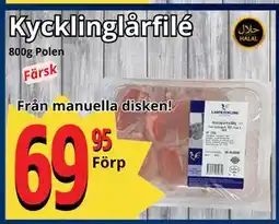 Supergrossen Kycklinglårfilé erbjuda