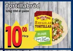 Supergrossen Tortillabröd erbjuda