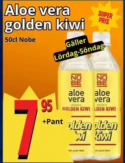 Supergrossen Aloe vera golden kiwi erbjuda