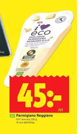 ICA Kvantum Parmigiano Reggiano erbjuda
