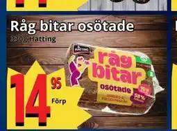 Supergrossen Råg bitar osötade erbjuda
