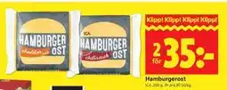 ICA Kvantum Hamburgerost erbjuda