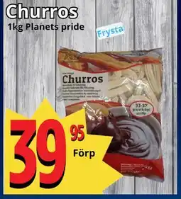 Supergrossen Churros erbjuda