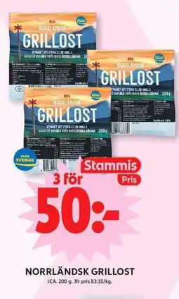 ICA Maxi ICA Norrländsk grillost erbjuda