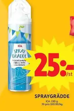 ICA Maxi ICA Spraygrädde erbjuda
