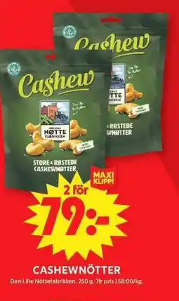ICA Maxi Cashewnötter erbjuda