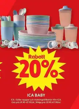 ICA Maxi ICA baby erbjuda