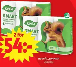 ICA Maxi Serla Hushållspapper erbjuda