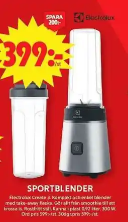 ICA Maxi Electrolux Sportblender erbjuda