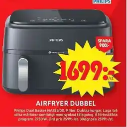 ICA Maxi PHILIPS Airfryer dubbel erbjuda