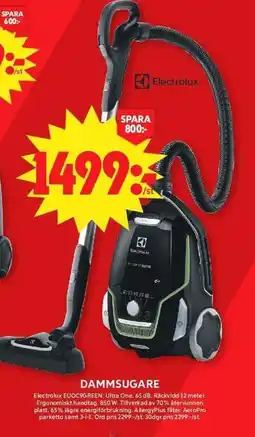 ICA Maxi Electrolux Dammsugare erbjuda