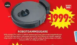 ICA Maxi Wilfa Robotdammsugare erbjuda