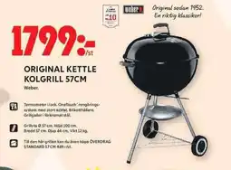 ICA Maxi Weber Original kettle kolgrill erbjuda