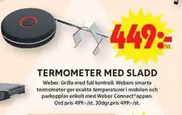 ICA Maxi Weber Termometer med sladd erbjuda