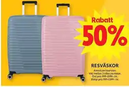 ICA Maxi Resväskor erbjuda