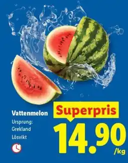 Lidl Vattenmelon erbjuda