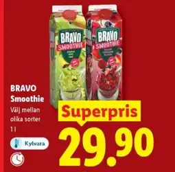 Lidl BRAVO Smoothie erbjuda