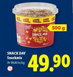Lidl SNACK DAY Snackmix erbjuda