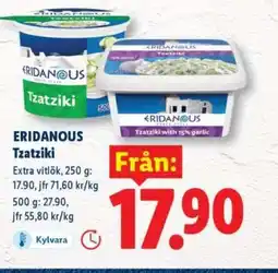 Lidl ERIDANOUS Tzatziki erbjuda