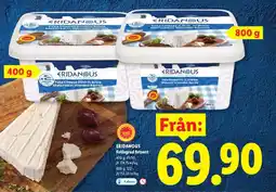 Lidl ERIDANOUS Fatlagrad fetaost erbjuda