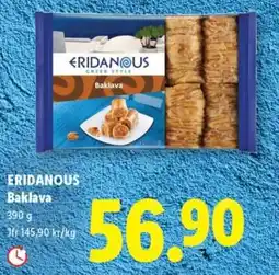 Lidl ERIDANOUS Baklava erbjuda