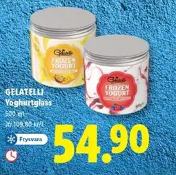 Lidl GELATELLI Yoghurtglass erbjuda