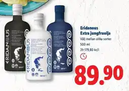 Lidl ERIDANOUS Extra jungfruolja erbjuda