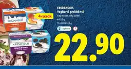 Lidl ERIDANOUS Yoghurt i grekisk stil erbjuda