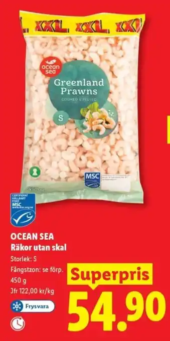 OCEAN SEA Räkor utan skal