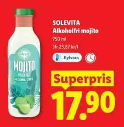 Lidl SOLEVITA Alkoholfri mojito erbjuda